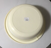 新款圆形家用洗脸盆加厚卫生间厨房洗衣洗菜洗脚宿舍泡脚盆 奶油黄 加大号【直径39.5CM】 实拍图