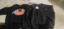 Dickies秋季男女同款情侣logo印花圆领卫衣DK007059 黑色 M  实拍图