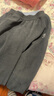 罗蒙童装男童加绒裤子2026春季儿童一体绒灯芯绒宽松长裤 深灰 160 实拍图