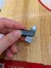 闪迪（SanDisk）256GB Type-C USB3.2 手机U盘 DDC4深空灰 读速400MB/s 自动备份 双接口优盘 手机平板电脑通用 实拍图