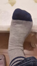 恒源祥男士袜子男中筒袜纯棉秋冬季吸汗透气运动春夏天长袜6双装 混色 6双 均码 实拍图