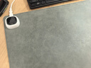 得力（deli）加热鼠标垫办公室桌面超大暖手桌垫冬天学生保暖发热桌垫3C认证 灰色-大号 5档数显+久坐提醒+自动关机 实拍图