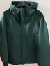 优衣库男装女装防风连帽外套/夹克户外休闲25秋冬新款478231 58 深绿色 L 实拍图