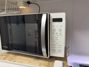 东芝（TOSHIBA）微波炉烤箱一体机 光波家用微波炉mini小型平板式易清洁功能小型烧烤智能解冻18L ER-R200ACNW 实拍图