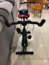 动感单车家用健身自行车室内静音运动器材骑车减肥成人锻炼蹬车机 【黑色】音响+APP+仪表心率+支架 实拍图