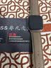 ROMISS适用苹果手表表带荔枝纹真皮iWatch表带 applewatch s12/11/10/s9/ultra新款腕带高级感皮质男女款 大象灰-男女通用款 (S) 40/41/42mm表盘-银色针 实拍图