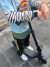 九号（Ninebot）电动滑板车成年人C2Pro黑色电动车儿童两轮折叠便携式代步车高度可调 实拍图