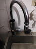 奥克斯（AUX）电热水龙头热水器加热水龙头快速热水变频恒温厨房下进水 【大屏数显】电镀银+漏保插头+万向喷头 实拍图