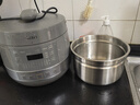 美的（Midea）品牌官方0涂层精钢厚釜70KPa电压力锅5L双胆全自动智能预约家用煲汤煮饭电饭煲C5856G高压锅4-6人 实拍图