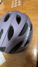 洛克兄弟（ROCKBROS） 骑行头盔带风镜一体男女山地车公路车安全帽眼镜骑行装备 透气款-白色（灰色镜片+帽檐） L码（58-62cm） 实拍图
