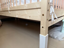 秋莹可升降榉木拼接床实木儿童床婴儿床加宽拼接大床小孩床边床拼接床 三护栏+5cm椰棕床垫(高度可调节) 可升降长150宽60高35【60护栏】 实拍图