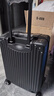 SOO行李箱男万向轮拉杆箱耐磨抗摔20英寸A330旅行箱密码箱女商务黑色 实拍图