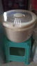 米桶圆形家用防虫防潮密封可视米缸新款米箱收纳五谷杂粮储物桶 奶白色【20斤】带量杯 实拍图