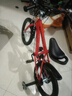 【京东物流】儿童自行车12-14-18寸童车3-5-8岁男女孩脚踏单车 16寸 标配中国红 实拍图