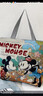 【物超所值】时尚休闲帆布包女单肩包上班托特包帆布袋卡通包包 米老鼠 大包 实拍图