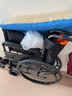 鱼跃(yuwell)轮椅H050钢管升级加固可折叠老人轮椅车老年轻便折叠轮椅 实拍图