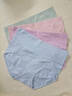 猫人女士高腰内裤女纯棉收腹收小肚子石墨烯抑菌裆高弹三角裤4条XL 实拍图