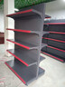 乐企超市货架展示架便利店货物架药店小卖部零食店文具店置物架子展柜 五层主架（升级加厚） 单面【长72*宽42*高130cm】 实拍图