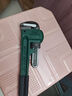 绿林管钳管子钳扳手水管钳子多功能家用自紧加强款沾塑管钳10寸 实拍图
