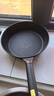 九铸24cm深煎锅铸铁锅平底锅生铁无涂层不粘锅燃气灶电磁炉家用煎炒锅 实拍图