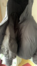 优衣库合作款/女装男装PUFFTECH空气棉服连帽外套480064 08 深灰色 XL 实拍图