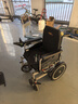 LONGWAY电动轮椅老人专用智能全自动轻便可折叠旅行可推轮椅车LWA08 可躺款丨700W+电助力+20AH铅电+跑30公里 实拍图