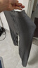 浪莎秋裤男单件纯棉薄款羊毛抑菌护膝男士棉毛裤保暖线裤衬裤深灰 XL 实拍图