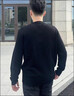 HLA海澜之家【品牌专供】长袖针织衫男轻商务经典圆领纯羊毛毛衣 晒单实拍图