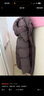 坦博尔羽绒服女中长款可脱卸帽宽松保暖百搭外套530558V 巧克力 170  实拍图