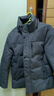 雪中飞鹅绒羽绒服男士短款脱卸帽加厚保暖休闲商务秋冬外套男装180 实拍图