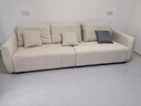 沐眠奶油风防猫爪绒布沙发客厅大小户型 AZ-128 四人位 a 实拍图
