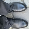 回力官方皮鞋男2026春季新款正装鞋商务男鞋工作鞋子男 黑色 40 实拍图