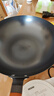 美的（Midea）铁锅炒锅 无涂层精铁炒菜锅 平底牛排煎锅家用燃气灶电磁炉通用 实拍图