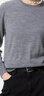 优衣库女装柔软针织摇粒绒圆领套头衫/长袖抓绒卫衣T恤新款479609 479609/03灰色 M 实拍图