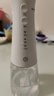 京东京造冲牙器便携式2喷嘴 300ML大水箱洗牙器水牙线洁牙器冲洗器牙齿清洁正畸预防牙结石生日礼物男 实拍图