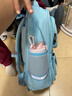 史努比（SNOOPY）小学生书包轻便儿童护脊减负双肩包痛包 一到三年级 浅蓝小号 实拍图