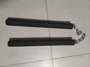 杜威克 安全海绵双节棍练习教学中考泡绵二节棍 成人型 黑色 实拍图