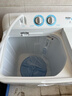 海尔（Haier）双桶洗衣机半自动 家用大件洗 12公斤大容量 一级能效省水电 以旧换新 双缸 原厂品质XPB120-81D2 实拍图