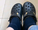 卡骆驰洞洞鞋贝雅卡骆班轻便耐磨一脚蹬休闲鞋|205089 深蓝/辣椒红-4CC 41 /42(260mm) 实拍图