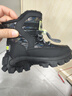JEEP吉普儿童雪地靴冬季加绒加厚大棉棉鞋男童秋冬马丁靴 黑色31 实拍图