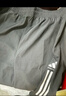 阿迪达斯短裤男夏季透气薄款宽松休闲运动梭织五分裤 黑/白 1CS-BW  L  实拍图