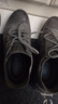 百丽厚底增高健步鞋男25秋新抓纹牛皮户外休闲运动鞋A2215CM5预售 灰色 40 (250mm) 实拍图