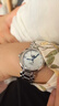 浪琴（LONGINES）瑞士手表 心月系列 月相石英钢带女表L81154876 实拍图