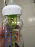 布朗博士玻璃奶瓶 3-6月新生婴儿防胀气防呛 宽口径奶瓶270ml 双兔 实拍图