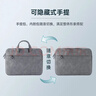 绿巨能（llano）笔记本电脑包手提包15.6英寸适用Mac/华为Matebook商务公文包 实拍图