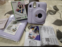 富士（FUJIFILM）instax mini12一次成像相机 立拍立得一次成像相机拍立得相机 Mini12 薄荷绿（店铺热销） 标配+10相纸 实拍图
