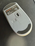 方正（Founder）无线双模鼠标 人体工学设计 2.4G无线蓝牙 光学鼠标  适用于笔记本台式一体机【灰色】 实拍图