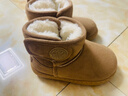 回力童鞋儿童雪地靴2025冬季新款加厚鞋子男童高帮棉鞋加绒保暖棉靴子 加绒驼色 -W2804 29 推荐脚长17.7内长18.7 实拍图