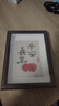 墨斗鱼7寸中空胡桃木相框 摆台画框装裱相框挂墙木制照片相框元旦送礼物 实拍图