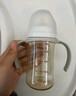 贝亲（Pigeon）PPSU宽口径双把手奶瓶240ml M号奶嘴 3个月+ AA270 实拍图